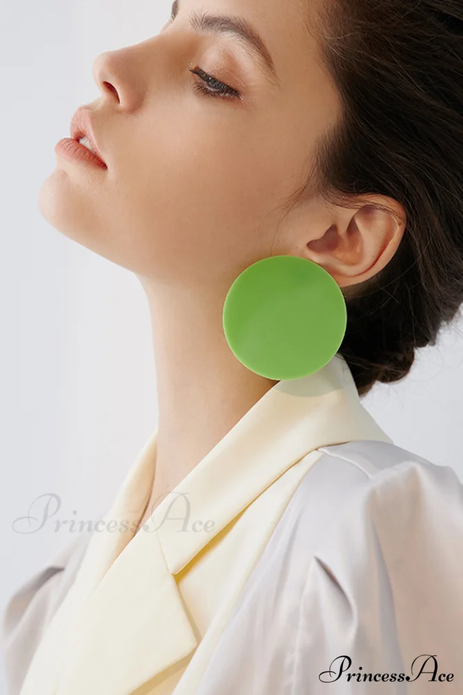 Acrylic Elegant Ring Earrings - Image 2