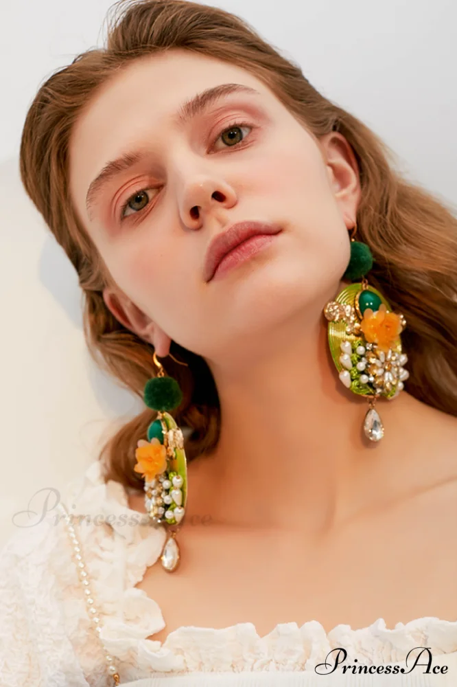 Bohemian Elegant Flower Earrings - Image 7