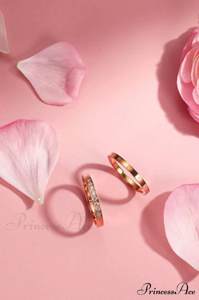 2PCS Roman Stylish Numeral Rings - Image 2