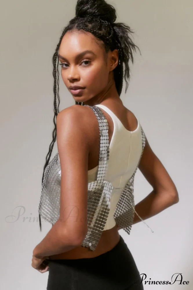 Harlow Metal Stylish Cropped Top - Image 10