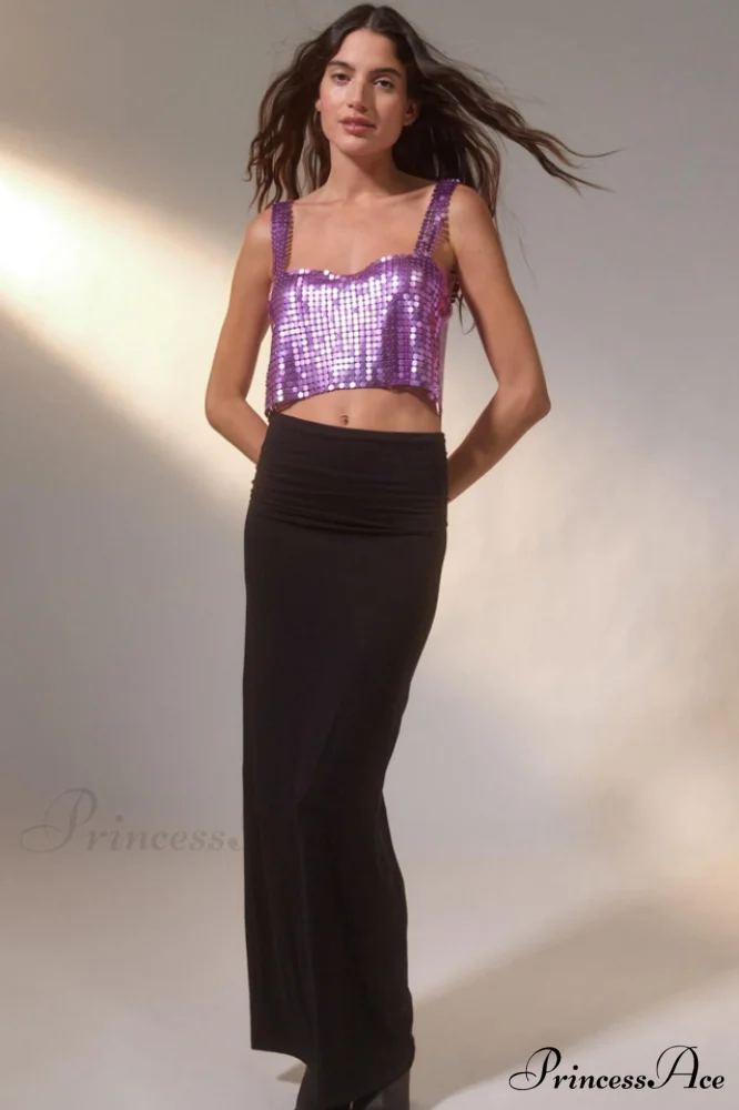 Harlow Metal Stylish Cropped Top - Image 4