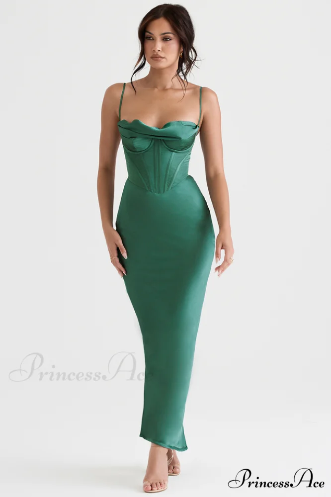 Herringbone Elegant Corset Dress - Image 3