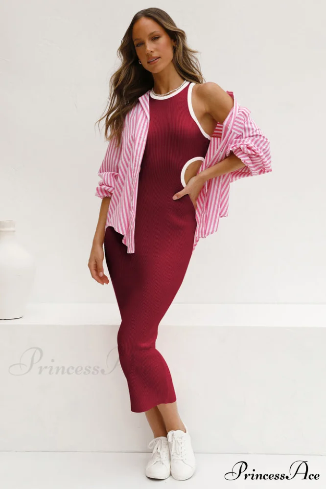 Claudia Elegant Midi Dress - Image 23