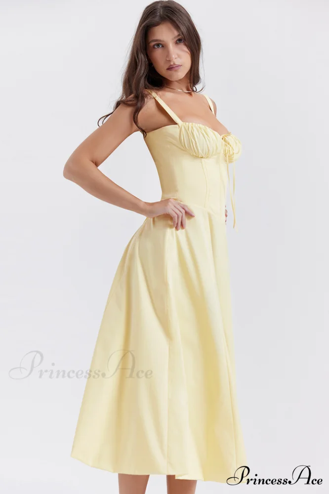 Carmen Elegant Bustier Sundress - Image 13