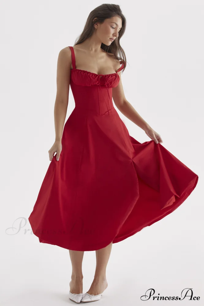 Carmen Elegant Bustier Sundress - Image 18