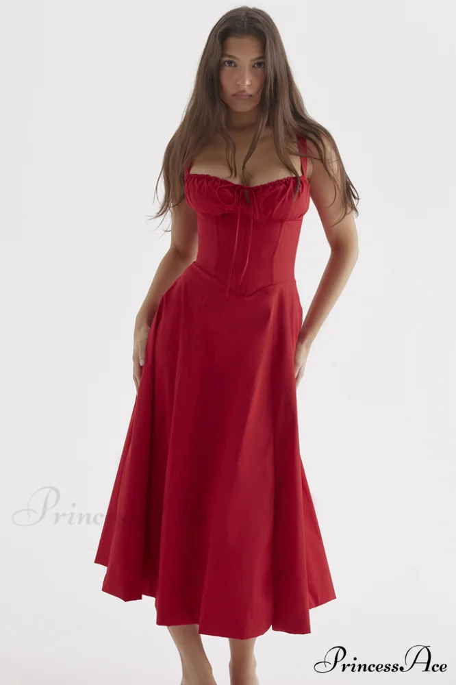 Carmen Elegant Bustier Sundress - Image 19