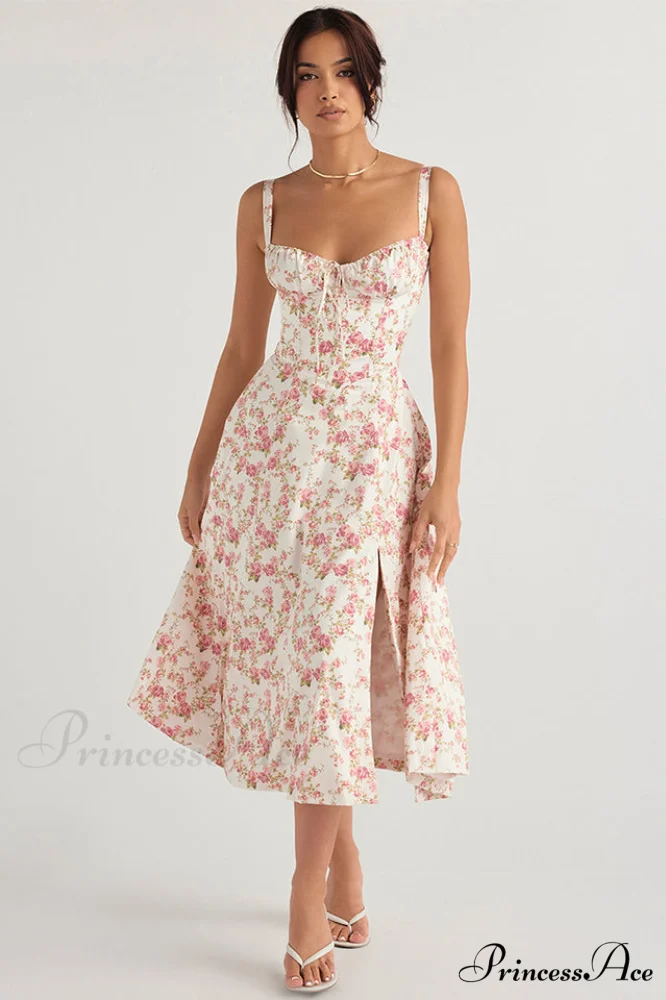 Carmen Elegant Bustier Sundress - Image 25