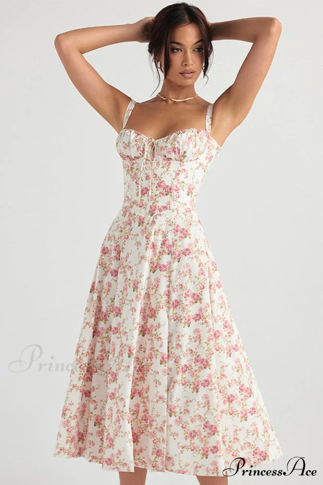 Carmen Elegant Bustier Sundress - Image 27