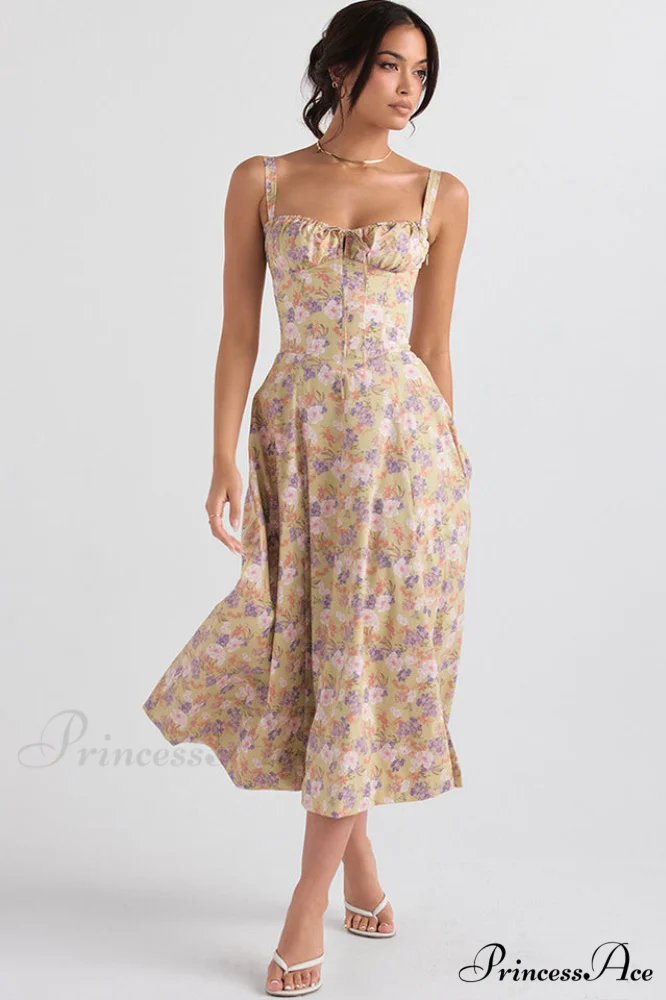 Carmen Elegant Bustier Sundress - Image 31