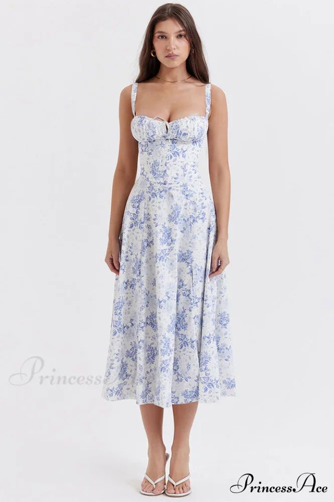 Carmen Elegant Bustier Sundress - Image 33