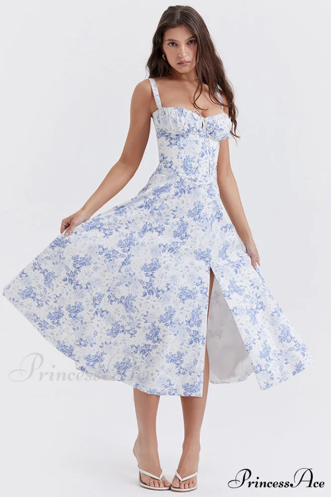 Carmen Elegant Bustier Sundress - Image 34