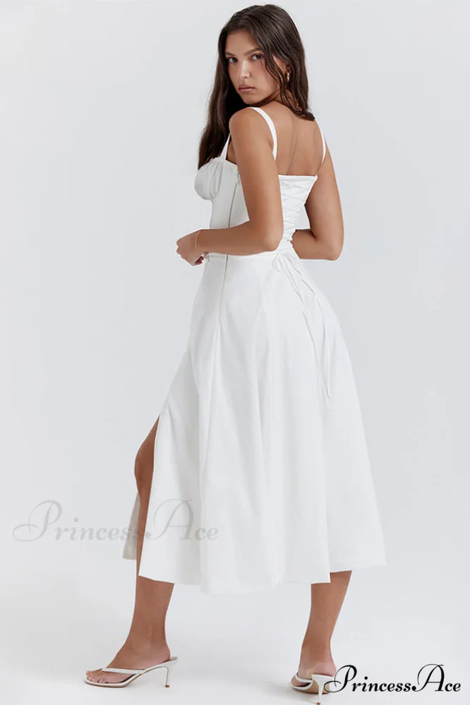 Carmen Elegant Bustier Sundress - Image 40