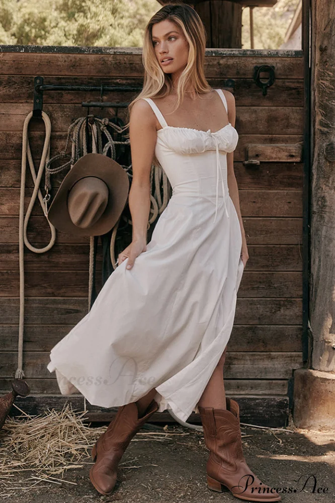 Carmen Elegant Bustier Sundress - Image 43