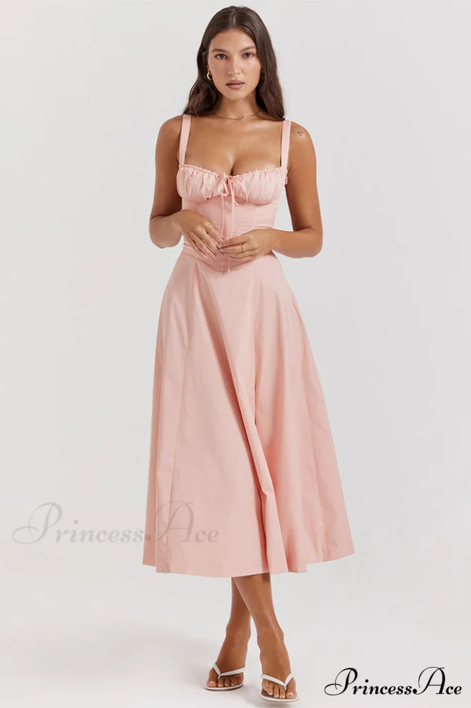 Carmen Elegant Bustier Sundress - Image 46