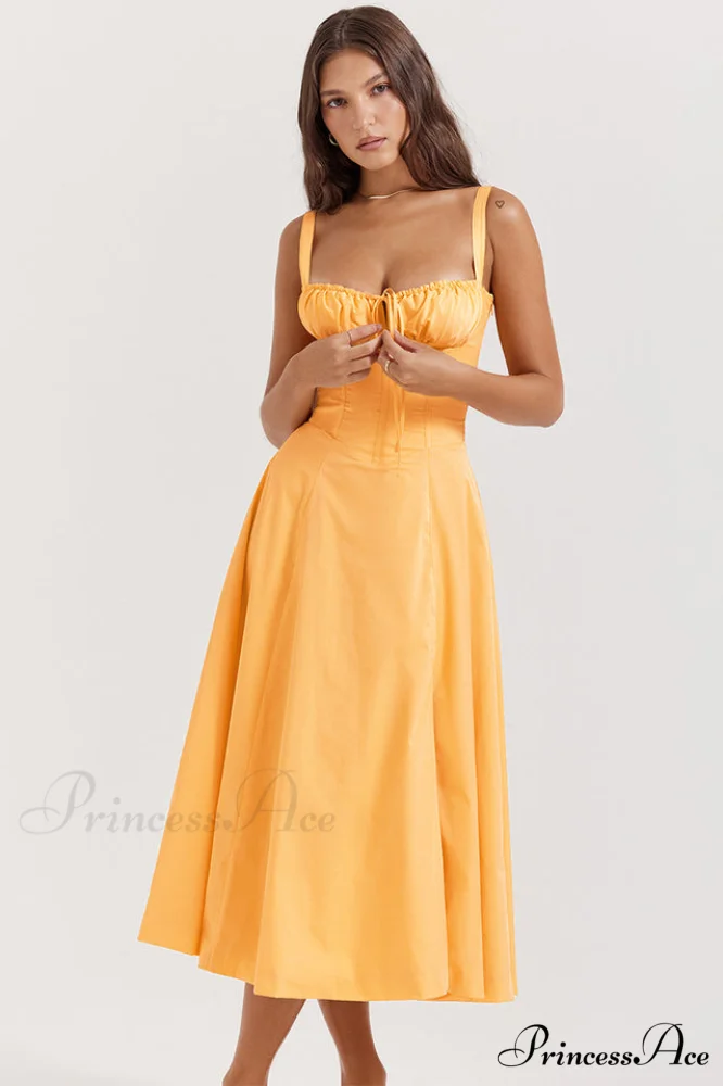 Carmen Elegant Bustier Sundress - Image 53