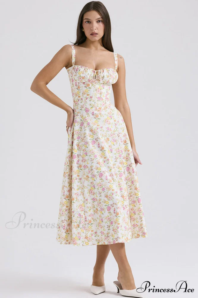 Carmen Elegant Bustier Sundress - Image 66