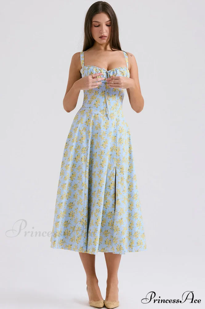 Carmen Elegant Bustier Sundress - Image 70