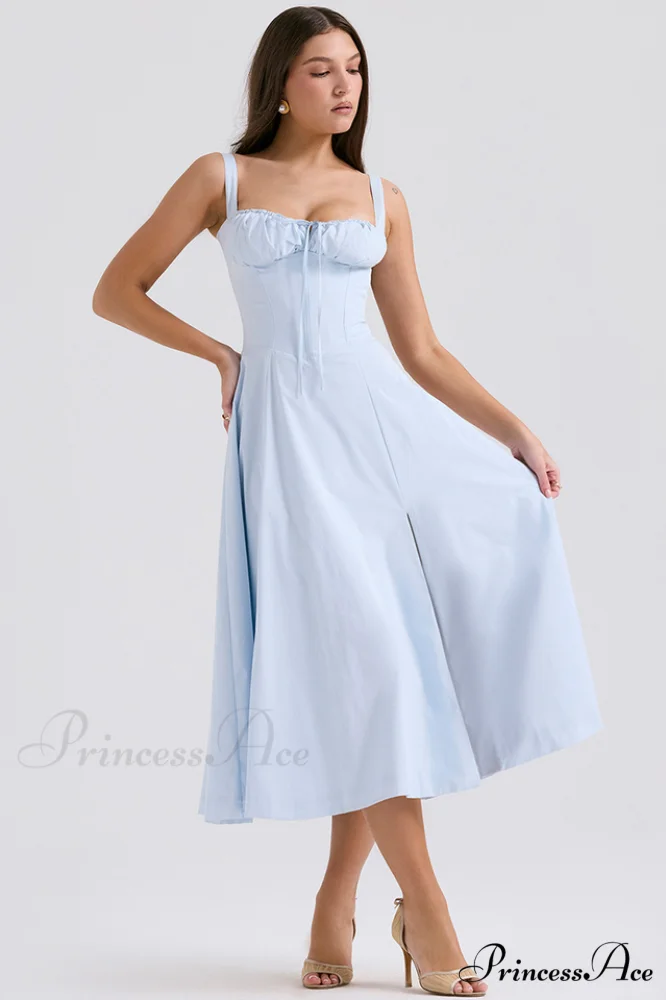 Carmen Elegant Bustier Sundress - Image 78