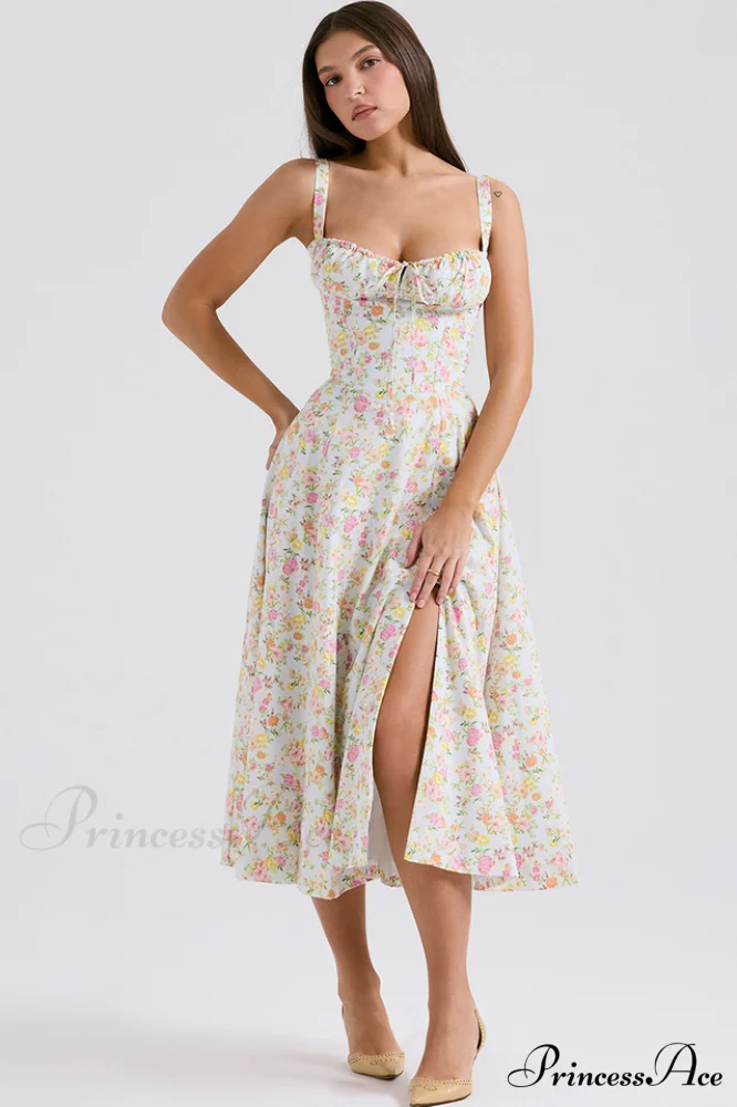Carmen Elegant Bustier Sundress - Image 83