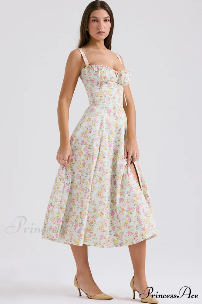 Carmen Elegant Bustier Sundress - Image 84
