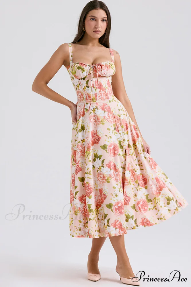 Carmen Elegant Bustier Sundress - Image 86