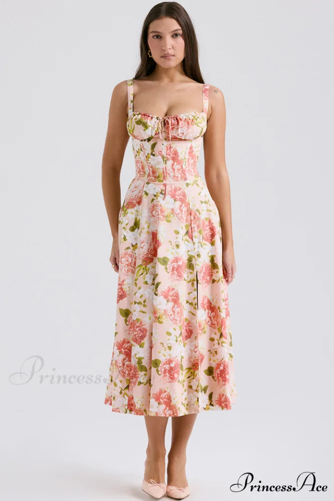 Carmen Elegant Bustier Sundress - Image 87