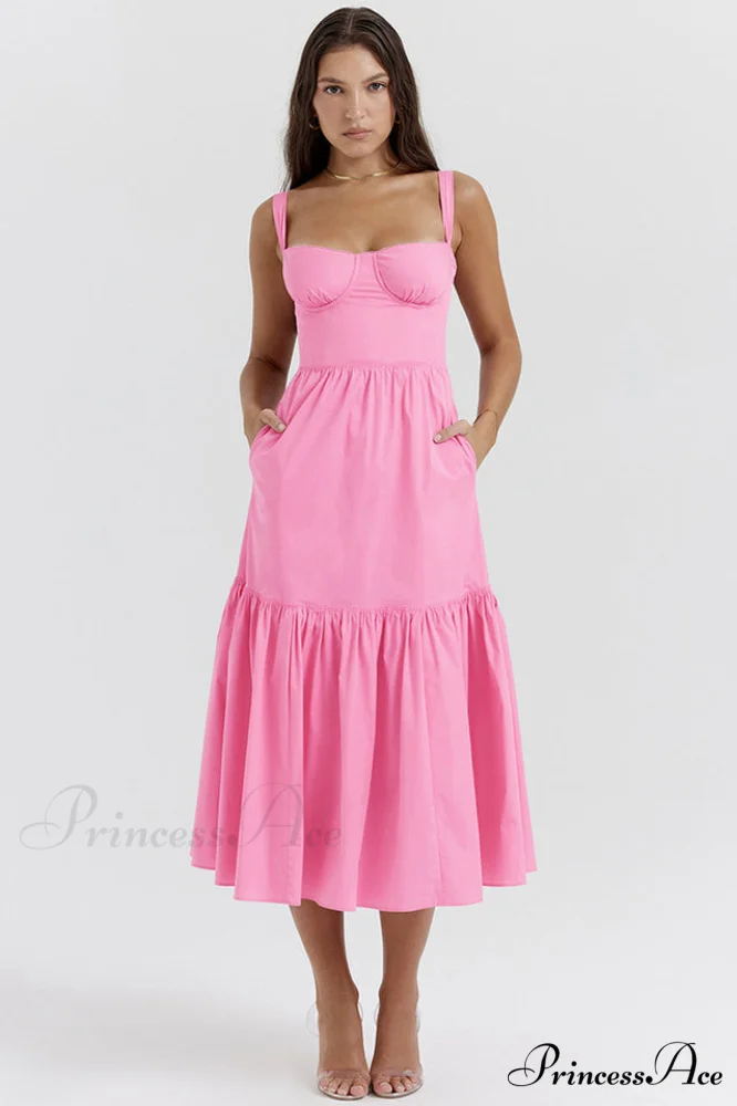 Elia Floral Stylish Midi Sundress - Image 18