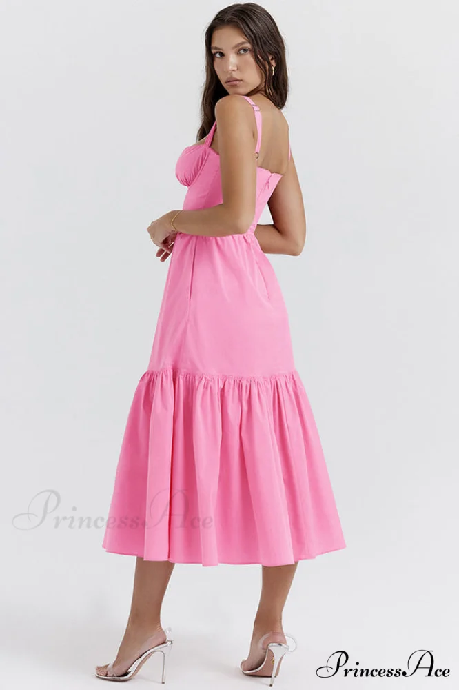 Elia Floral Stylish Midi Sundress - Image 21