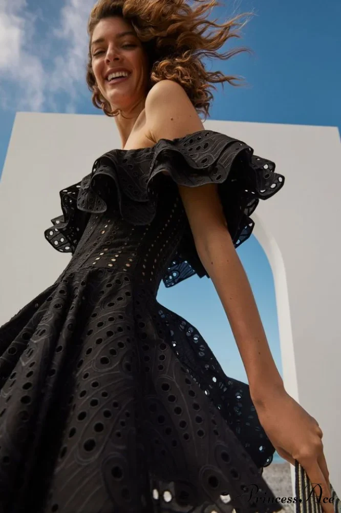 Dahlia Elegant Short Dress - Image 5