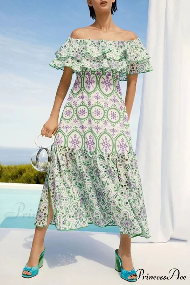 Isabella Elegant Long Dress - Image 8