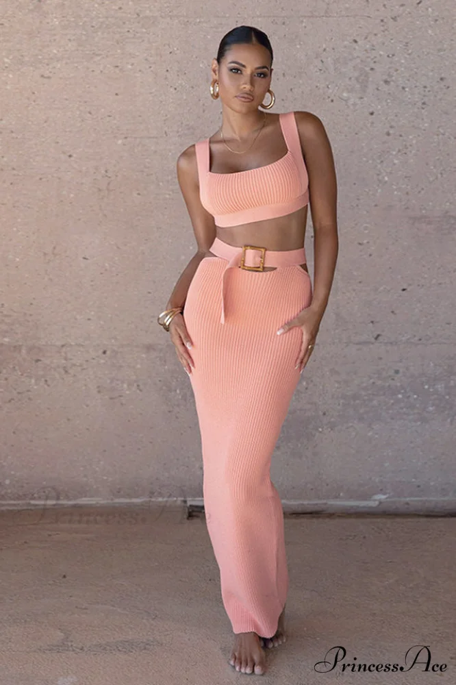 City Chic Stylish Belt Dress Set - Image 7
