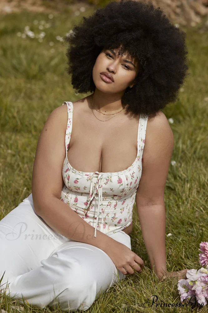Chic Rose Stylish Print Top - Image 4