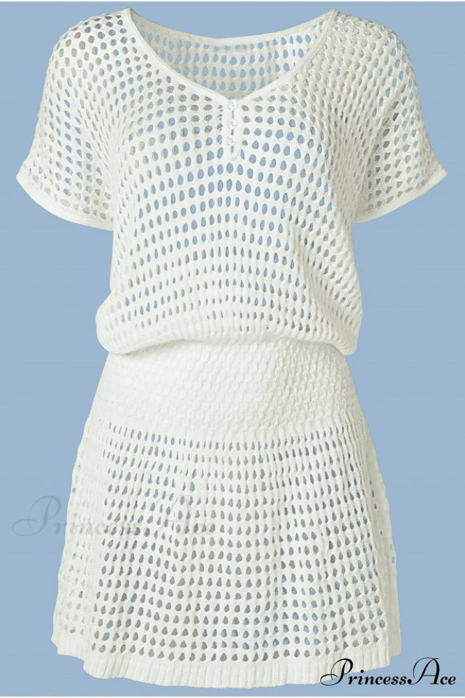 Crochet Tunic Stylish Cover Up - Image 6