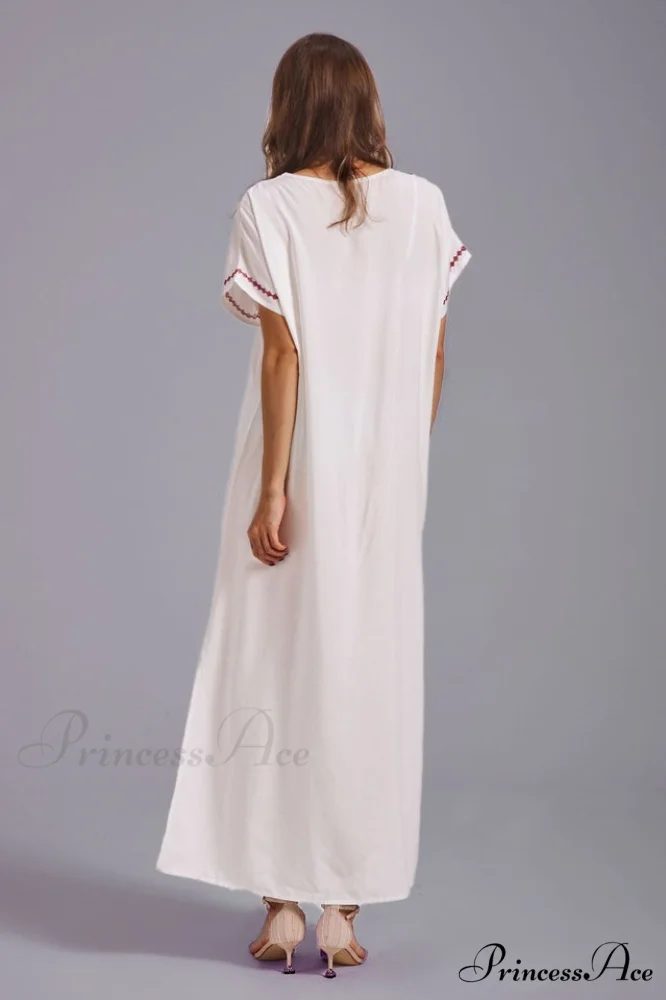 Boho Print Stylish Slit Dress - Image 25