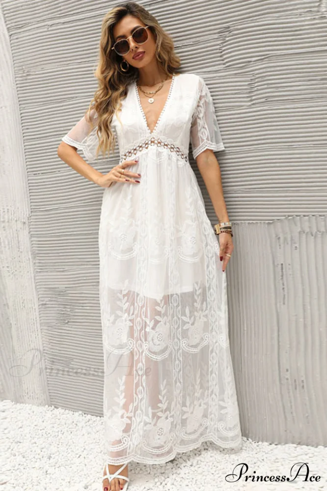 Boho Beach Stylish Cover Up Dress - Image 2