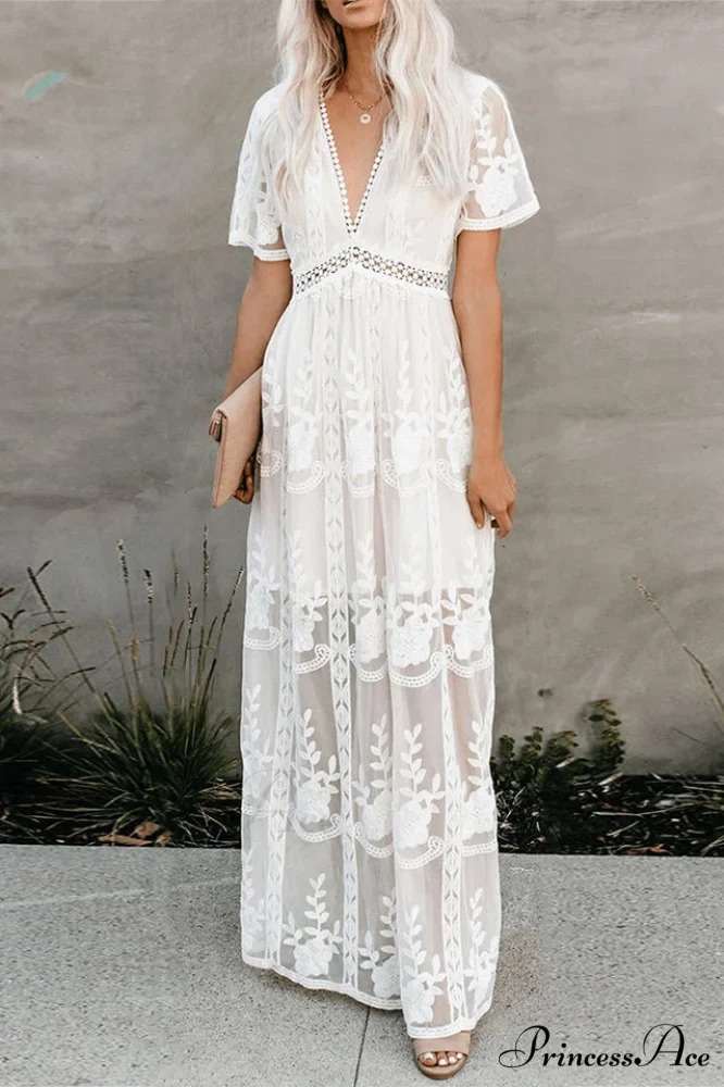 Boho Beach Stylish Cover Up Dress - Image 4