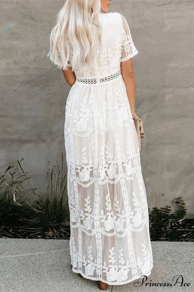 Boho Beach Stylish Cover Up Dress - Image 6