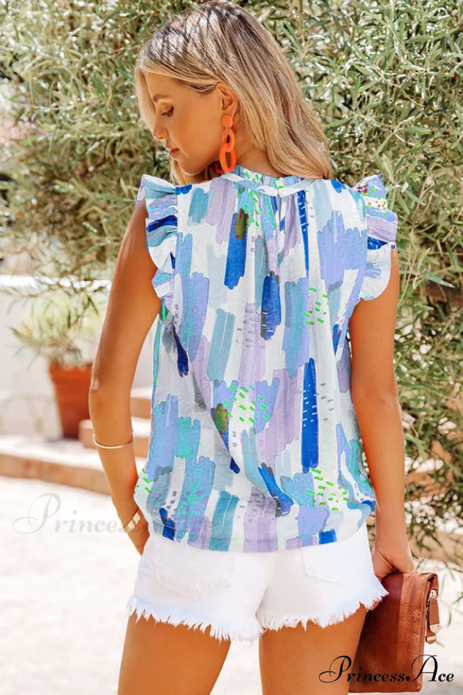 Kiera Flutter Stylish Sleeve Blouse - Image 6