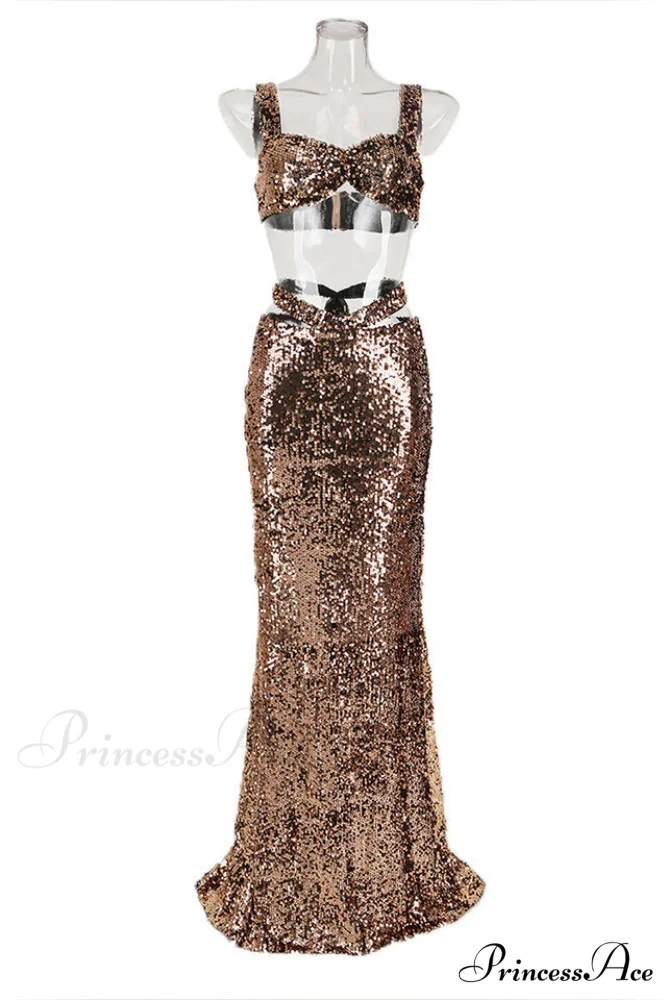 Cleopatra Two Stylish Piece Gown - Image 4