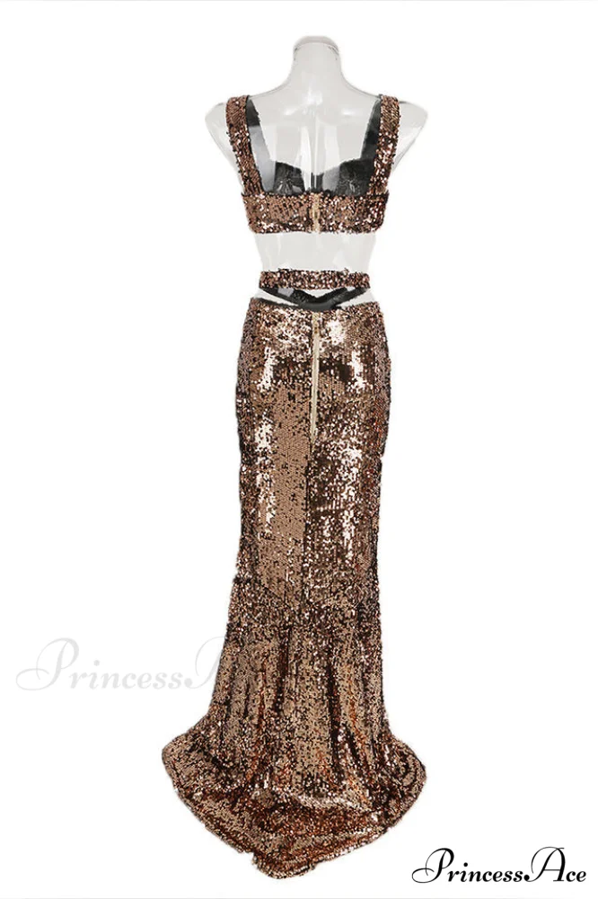 Cleopatra Two Stylish Piece Gown - Image 5