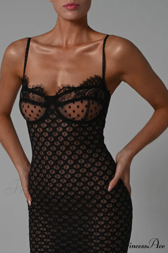 Belindia Lace Stylish Maxi Dress - Image 5