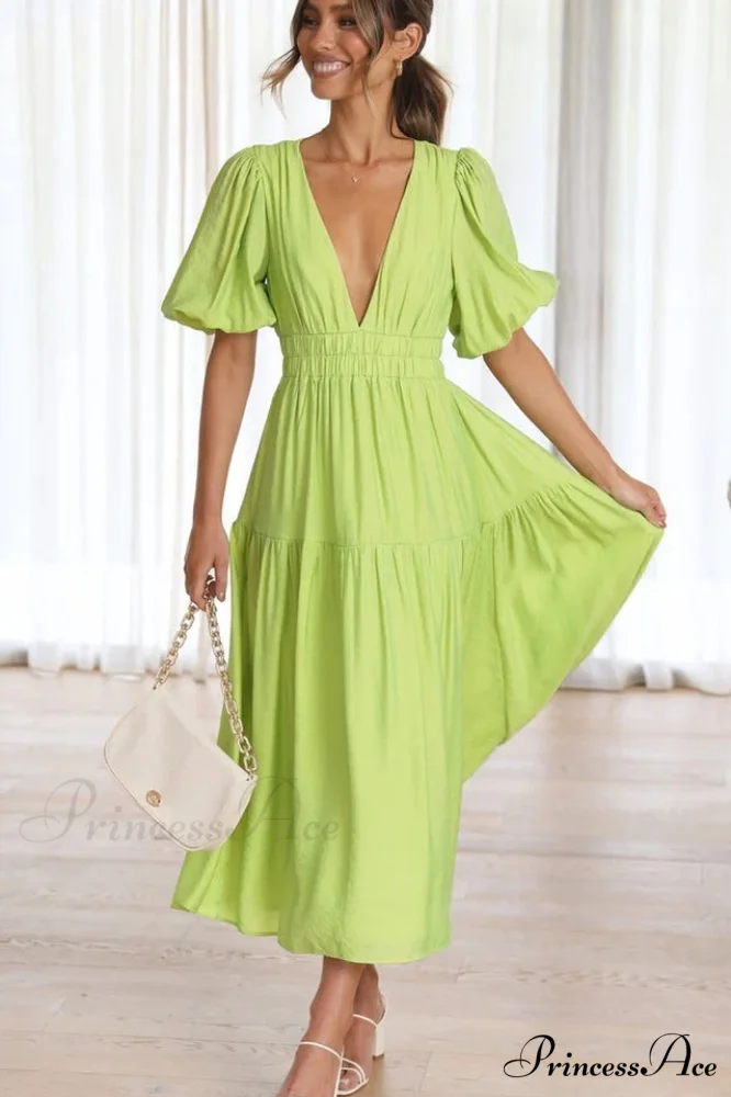 Erin Elegant Midi Dress - Image 22