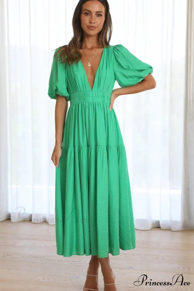 Erin Elegant Midi Dress - Image 25