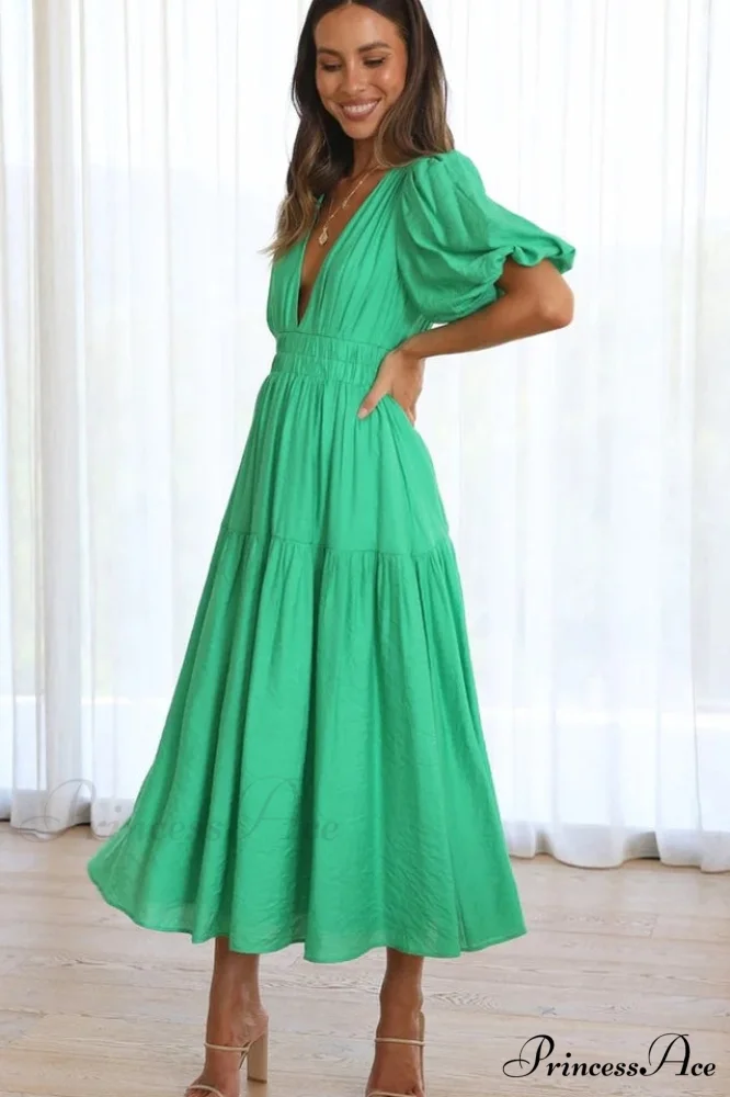 Erin Elegant Midi Dress - Image 26