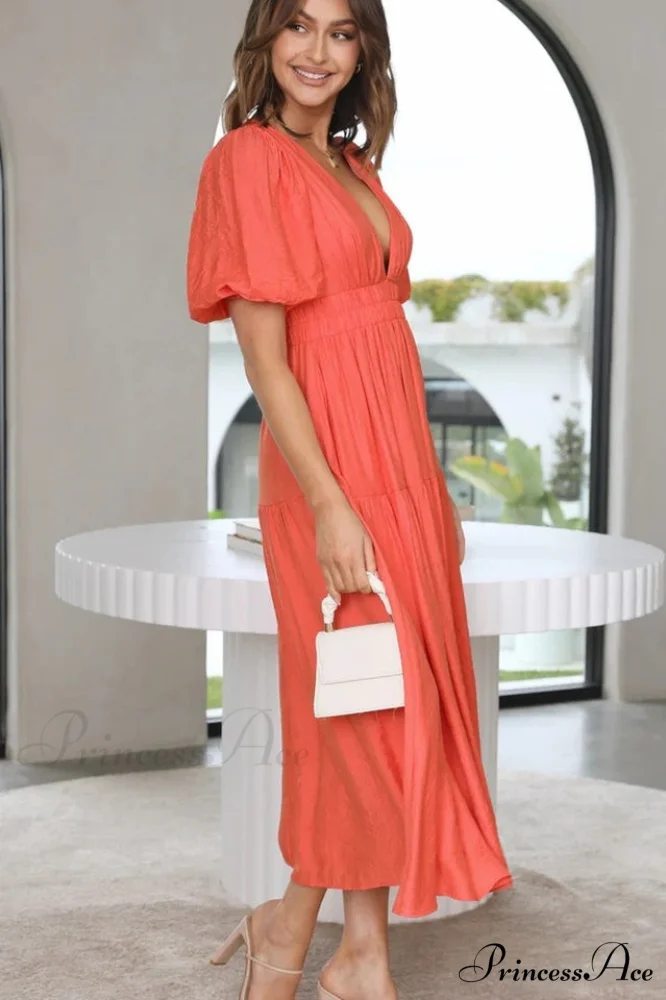 Erin Elegant Midi Dress - Image 34
