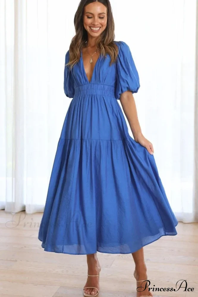 Erin Elegant Midi Dress - Image 36