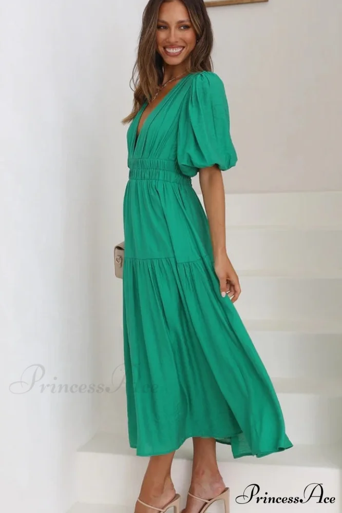 Erin Elegant Midi Dress - Image 40