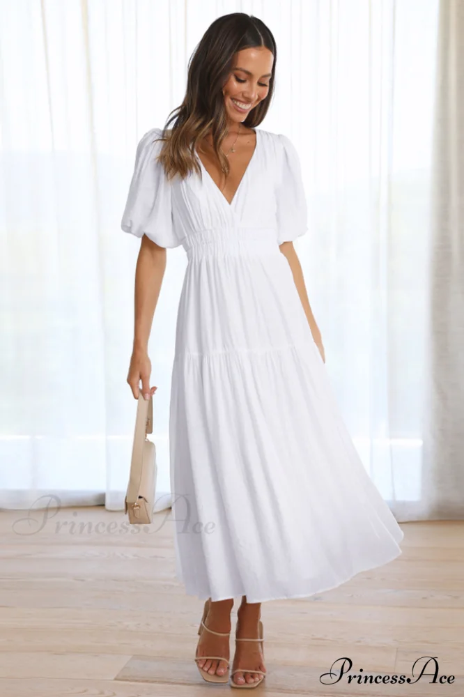 Erin Elegant Midi Dress - Image 5