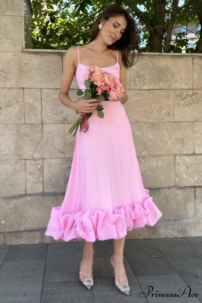 Flounce Bustier Stylish Midi Dress - Image 6