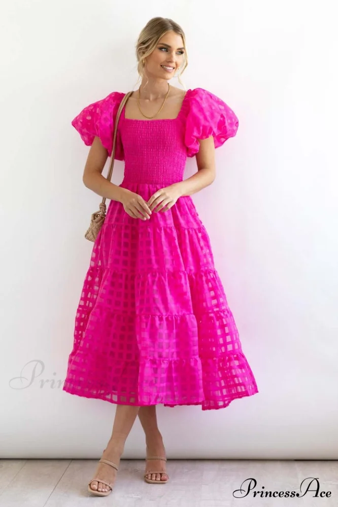 Gin Elegant Midi Dress - Image 2